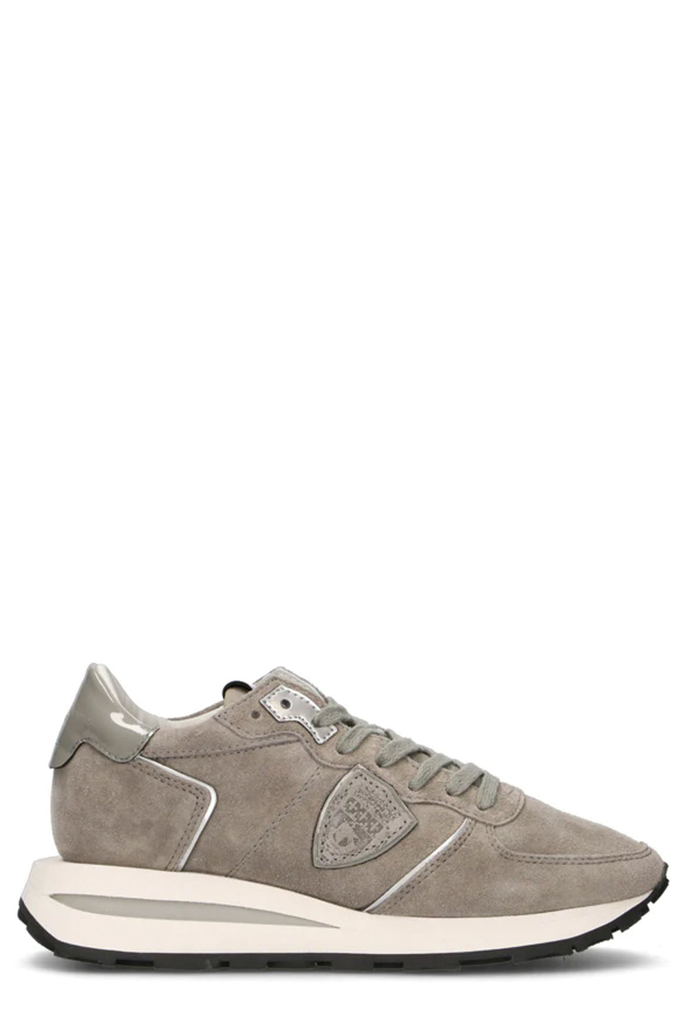 PHILIPPE MODEL Scarpe Trpx Haute Donna camoscio Grigio