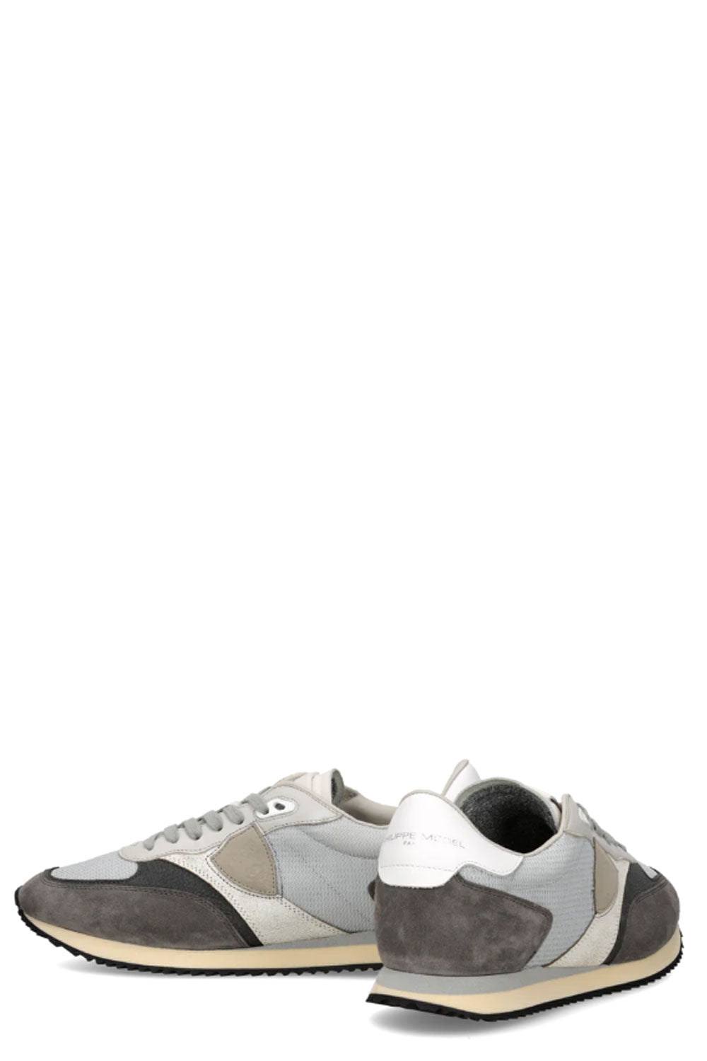 PHILIPPE MODEL Sneakers Blville Uomo Grigio Antracite Bianco