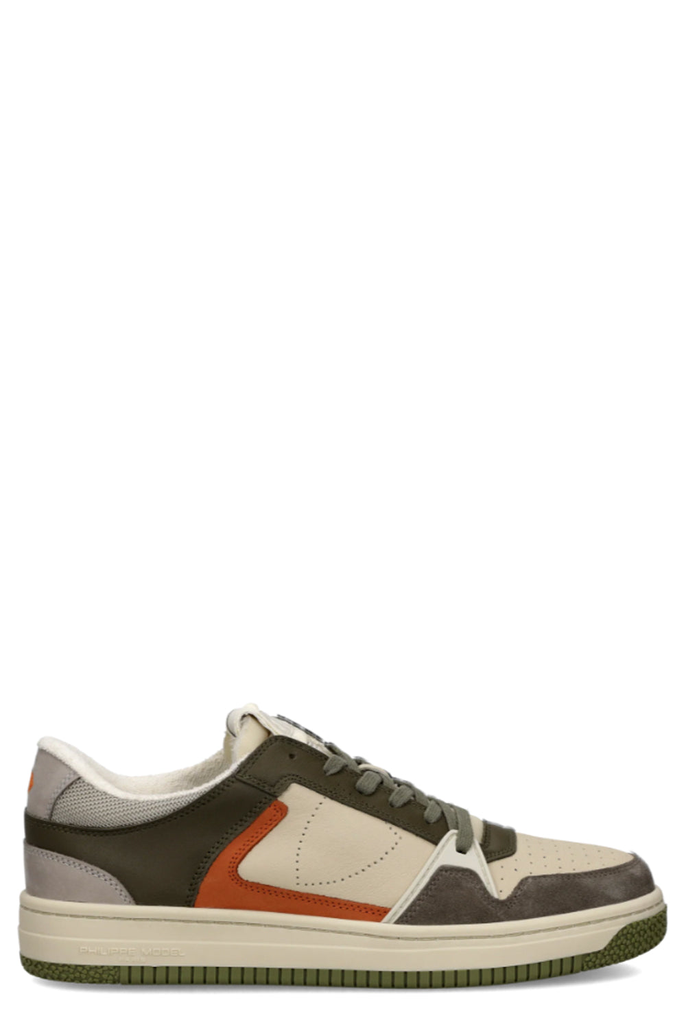PHILIPPE MODEL Sneakers La Grande Uomo Verde Militare Beige