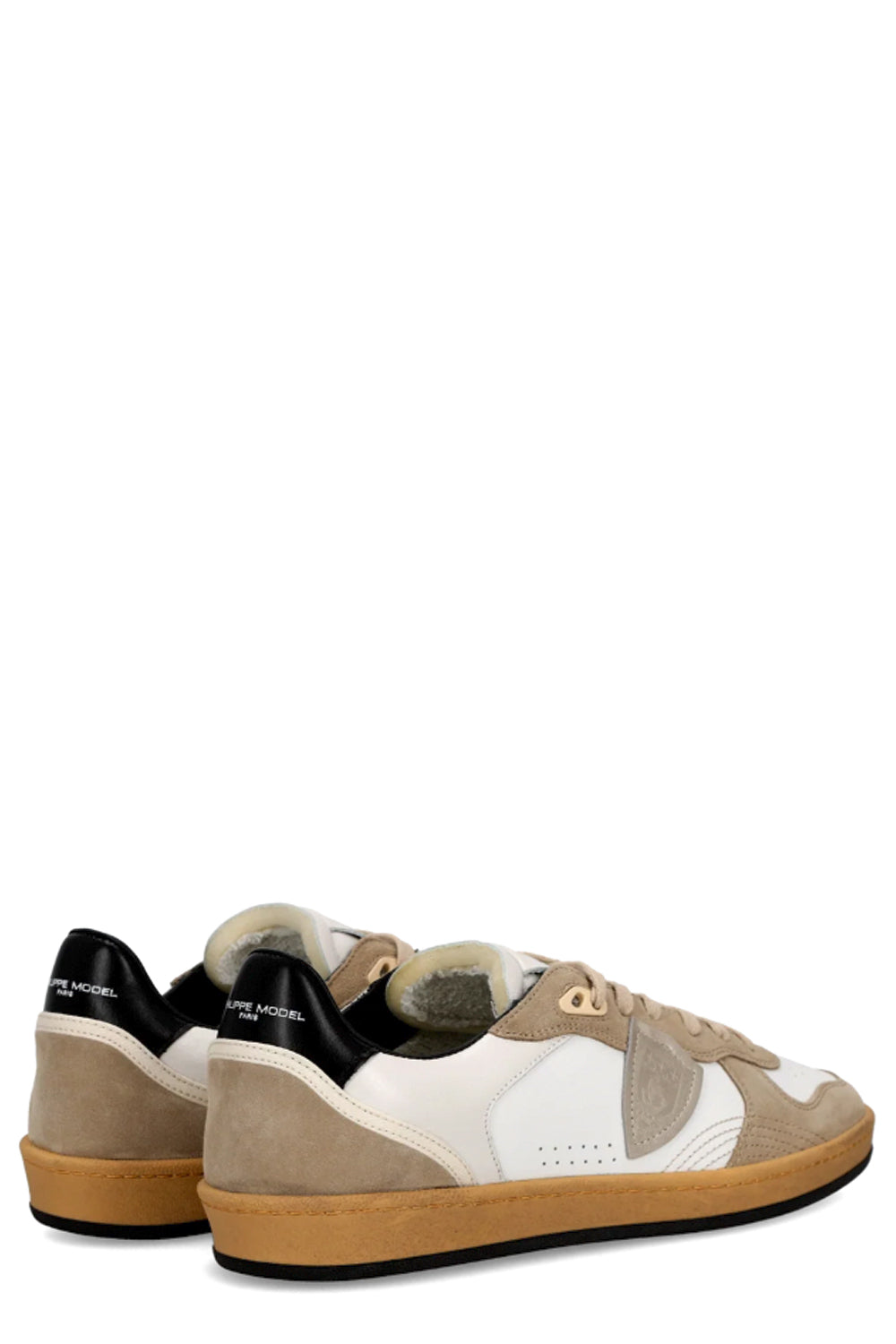 PHILIPPE MODEL Sneakers Pgal Uomo Bianco Beige Nero