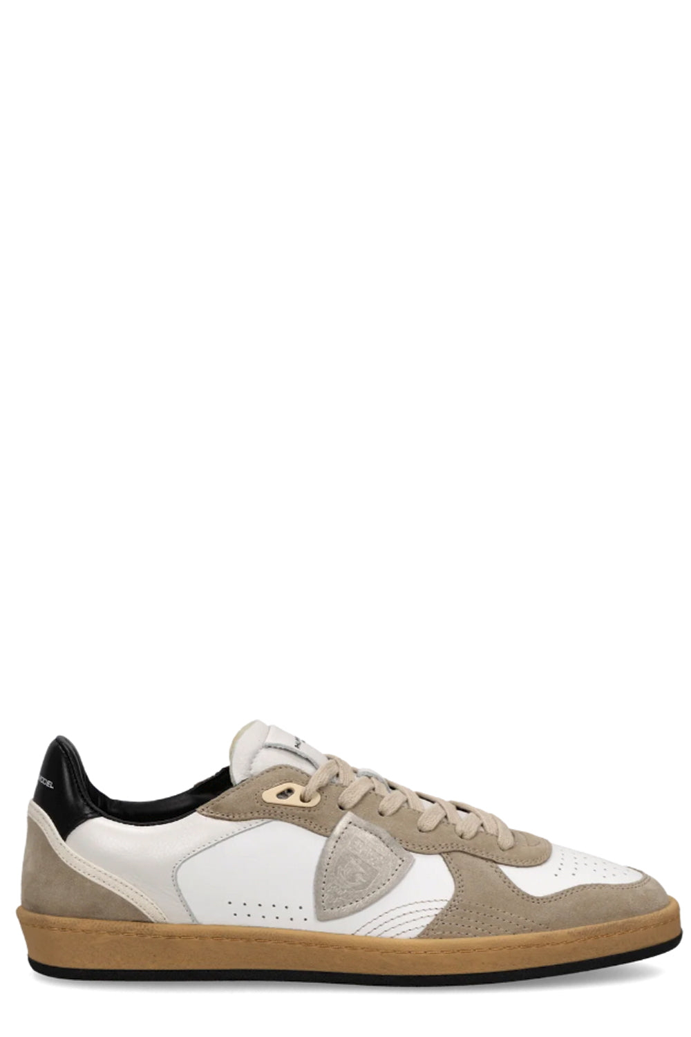 PHILIPPE MODEL Sneakers Pgal Uomo Bianco Beige Nero