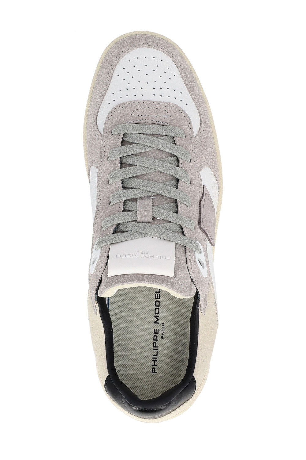 PHILIPPE MODEL Sneakers Pgal Uomo Bianco e Grigio