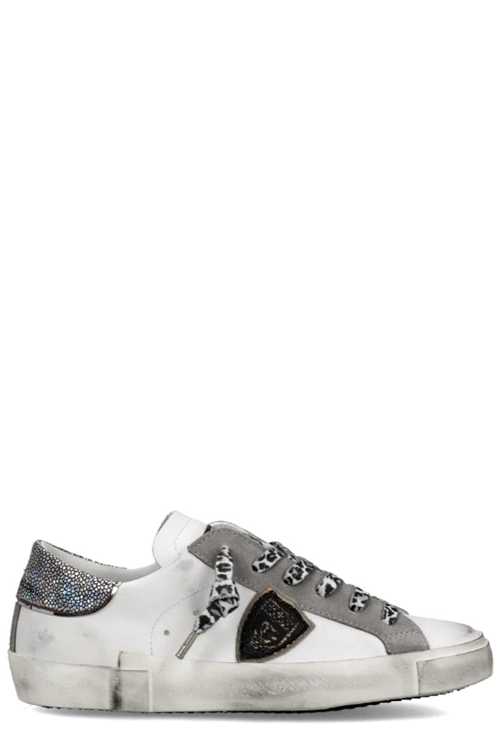 PHILIPPE MODEL Sneakers Prsx Donna Bianco Grigio Nero