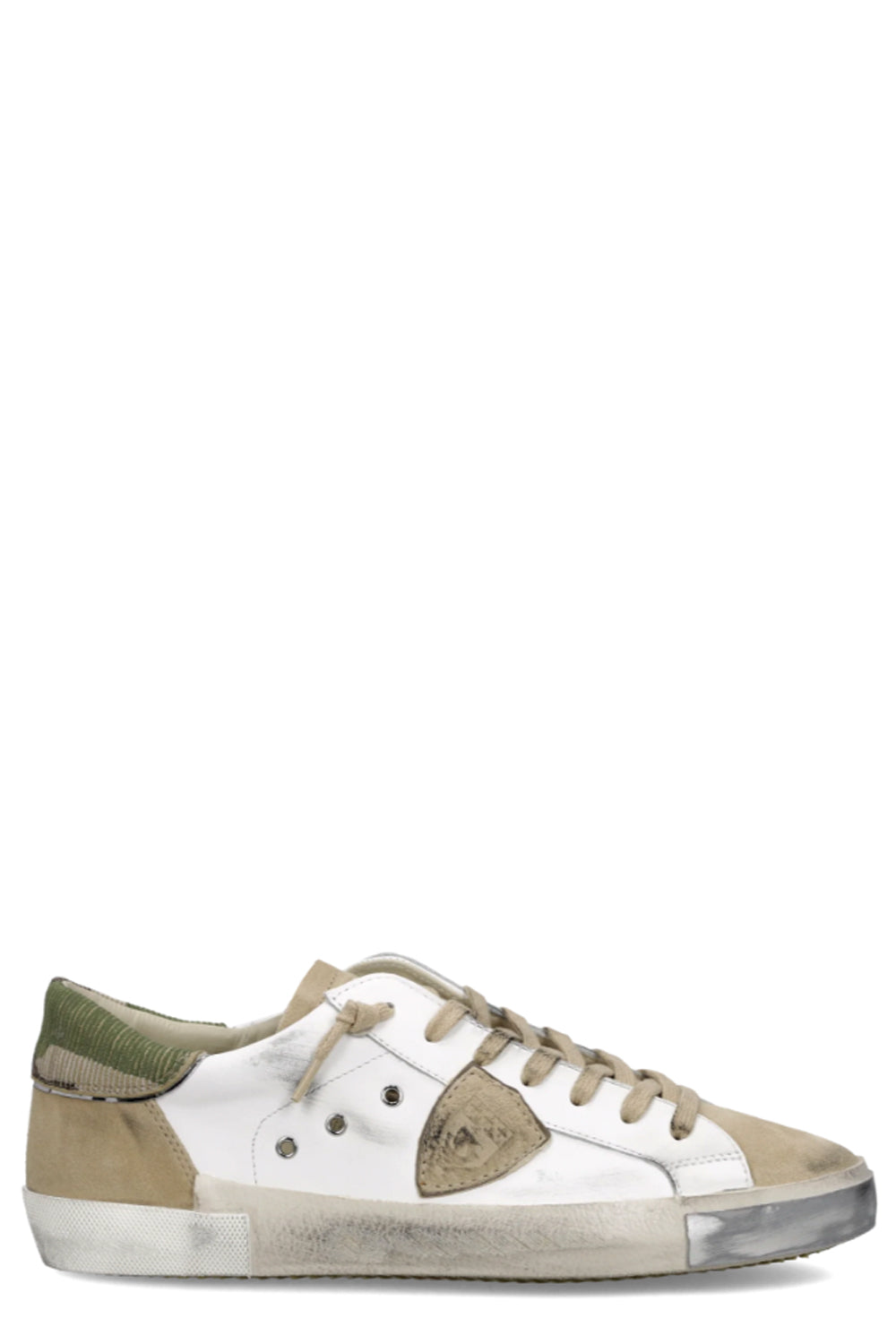 PHILIPPE MODEL Sneakers Prsx Uomo Bianco Beige