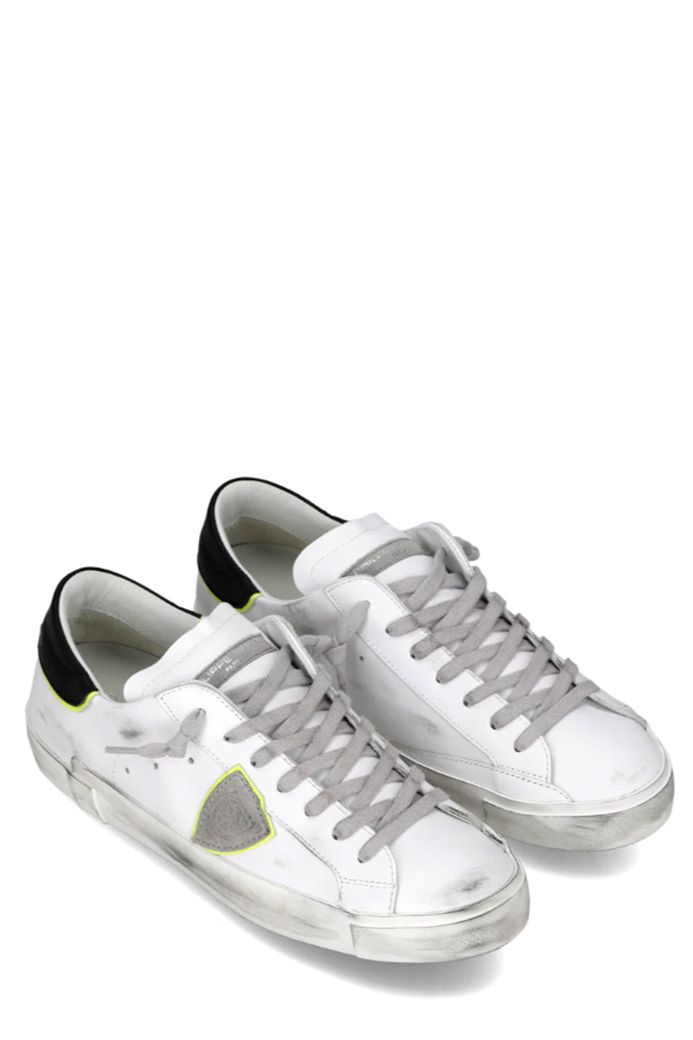 PHILIPPE MODEL Sneakers Prsx Uomo Bianco Nero
