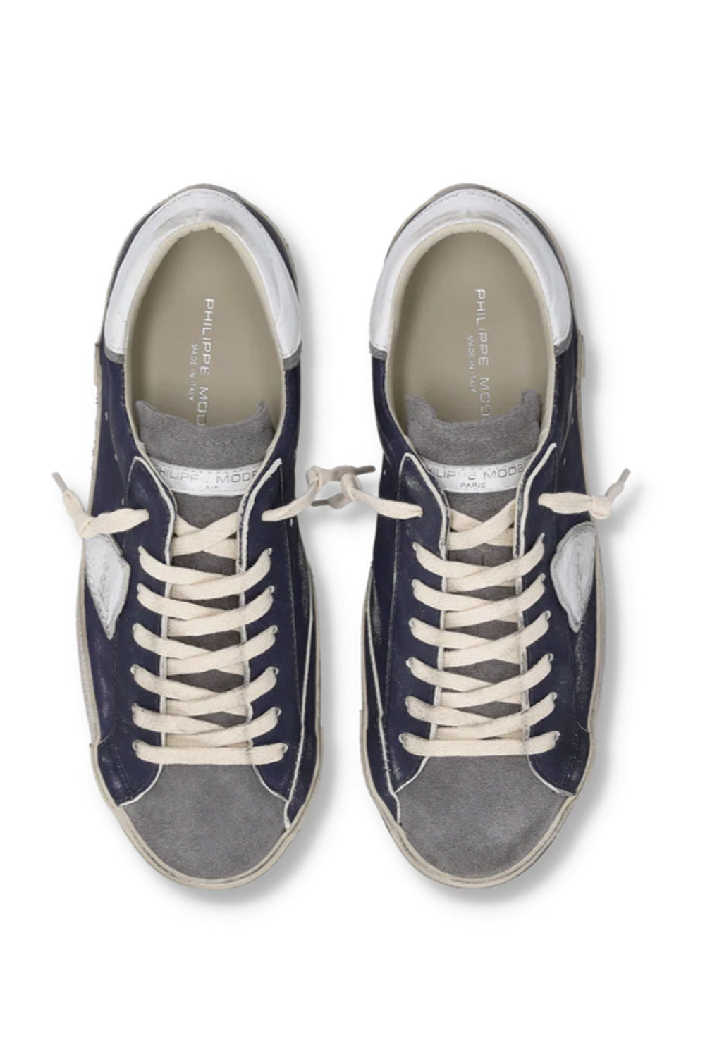 PHILIPPE MODEL Sneakers Prsx Uomo Blu Grigio