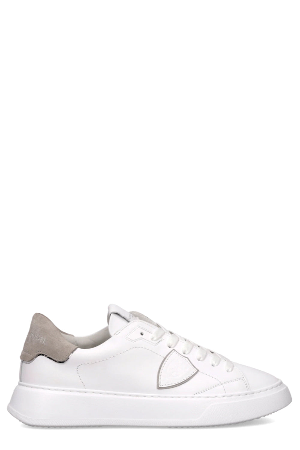 PHILIPPE MODEL Sneakers Temple Uomo Bianco Grigio