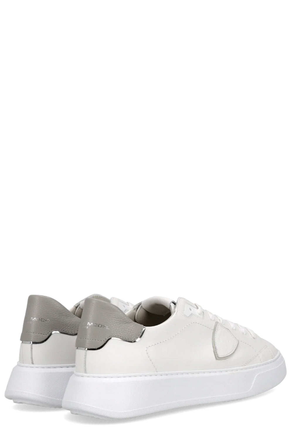 PHILIPPE MODEL Sneakers Temple Uomo Bianco e Grigio