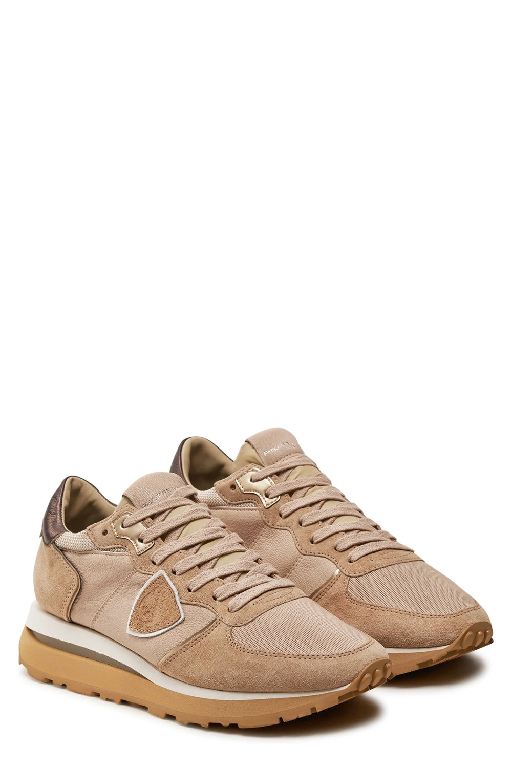 PHILIPPE MODEL Sneakers Tropez Haute Donna Beige