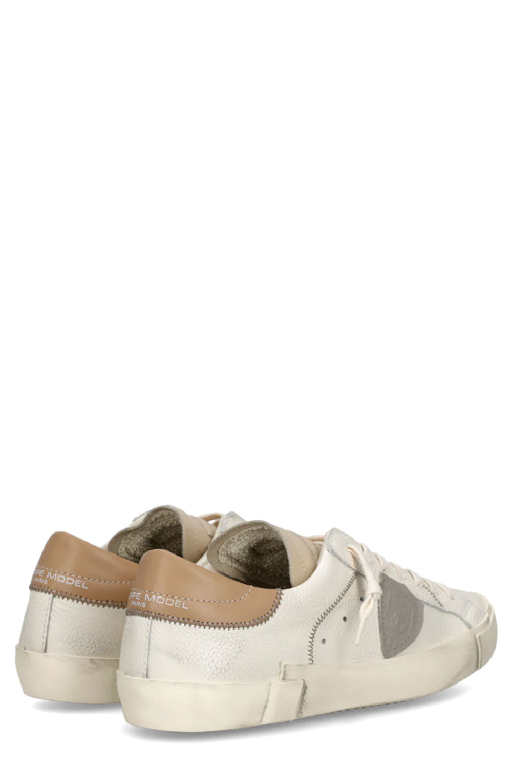 PHILIPPE MODEL Sneakers Prsx Uomo Latte Fango