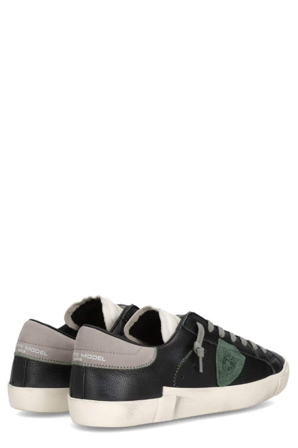PHILIPPE MODEL Sneakers Prsx Uomo Nero Verde