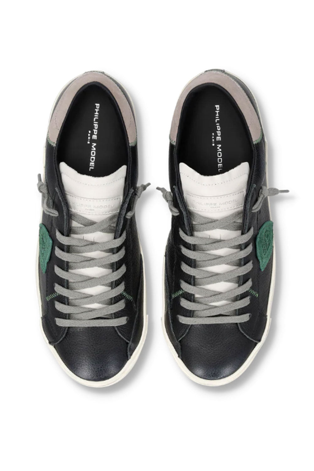 PHILIPPE MODEL Sneakers Prsx Uomo Nero Verde