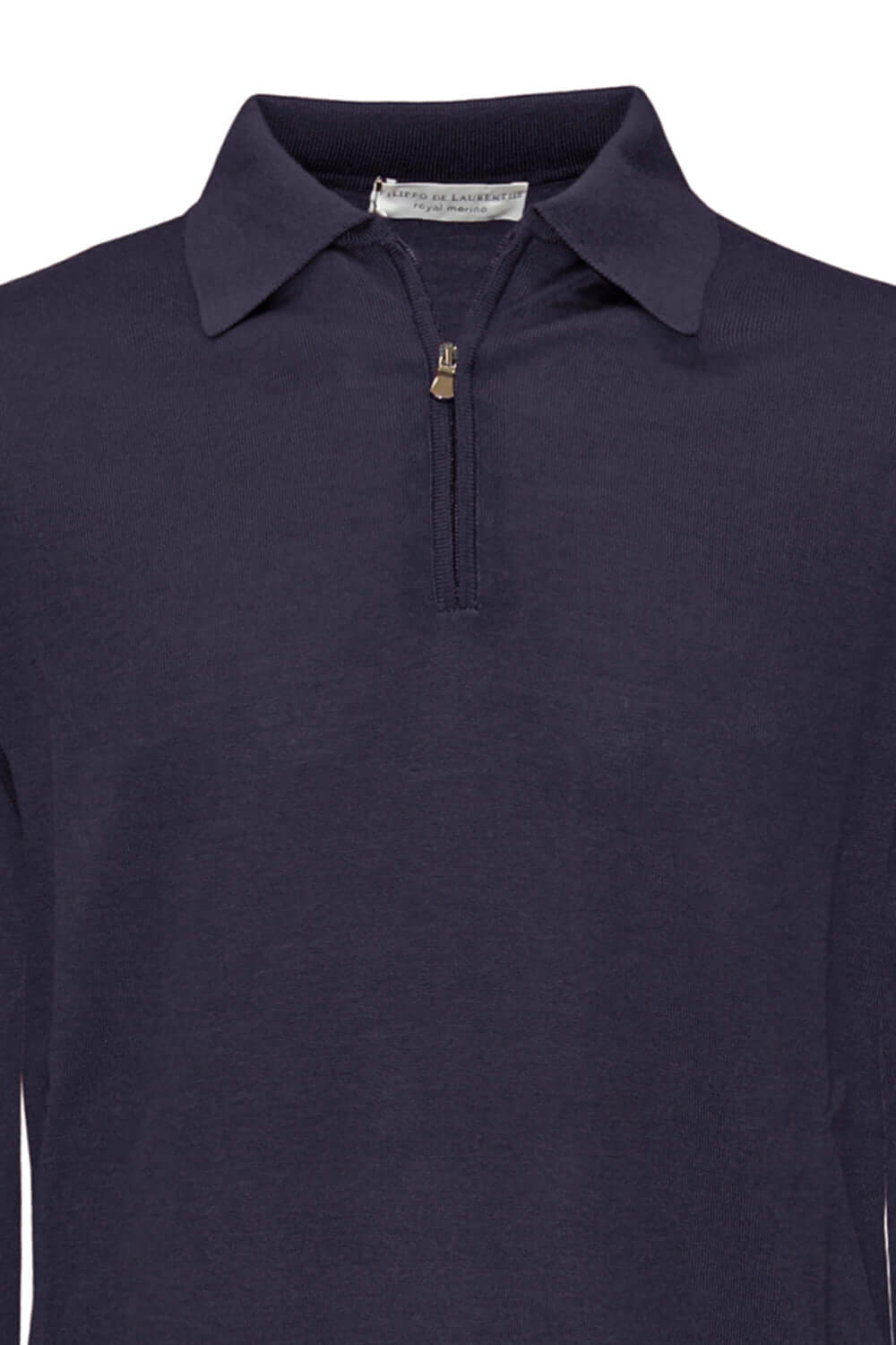 FILIPPO DE LAURENTIIS Polo in lana con zip Uncategorized FILIPPO DE LAURENTIIS