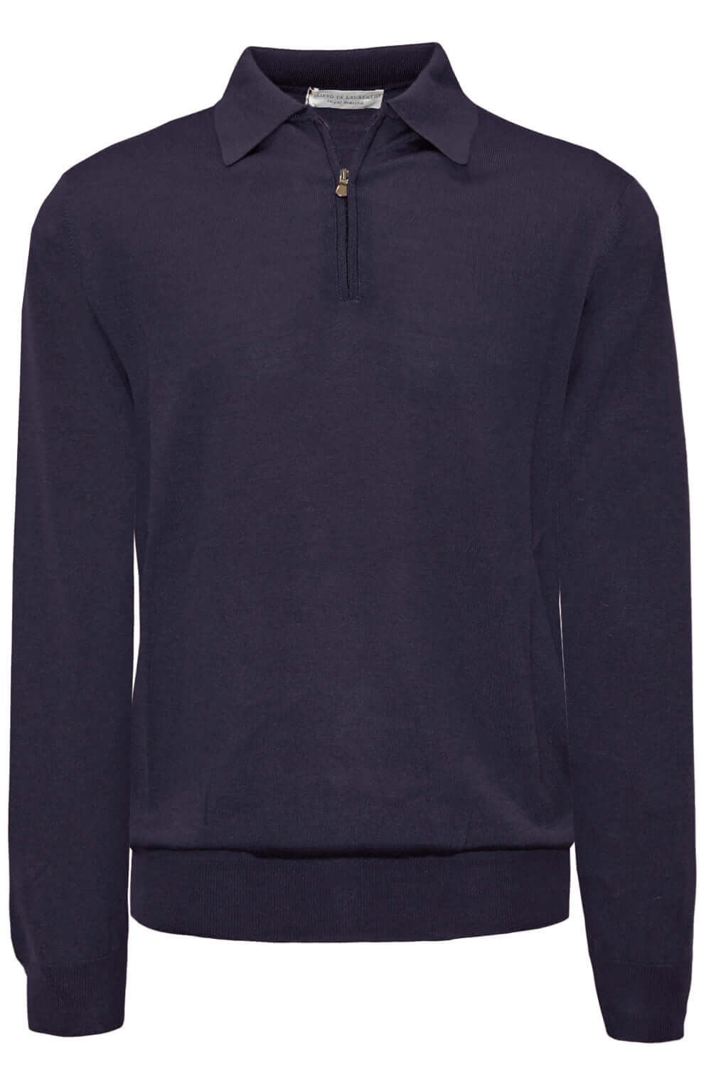 FILIPPO DE LAURENTIIS Polo in lana con zip Uncategorized FILIPPO DE LAURENTIIS