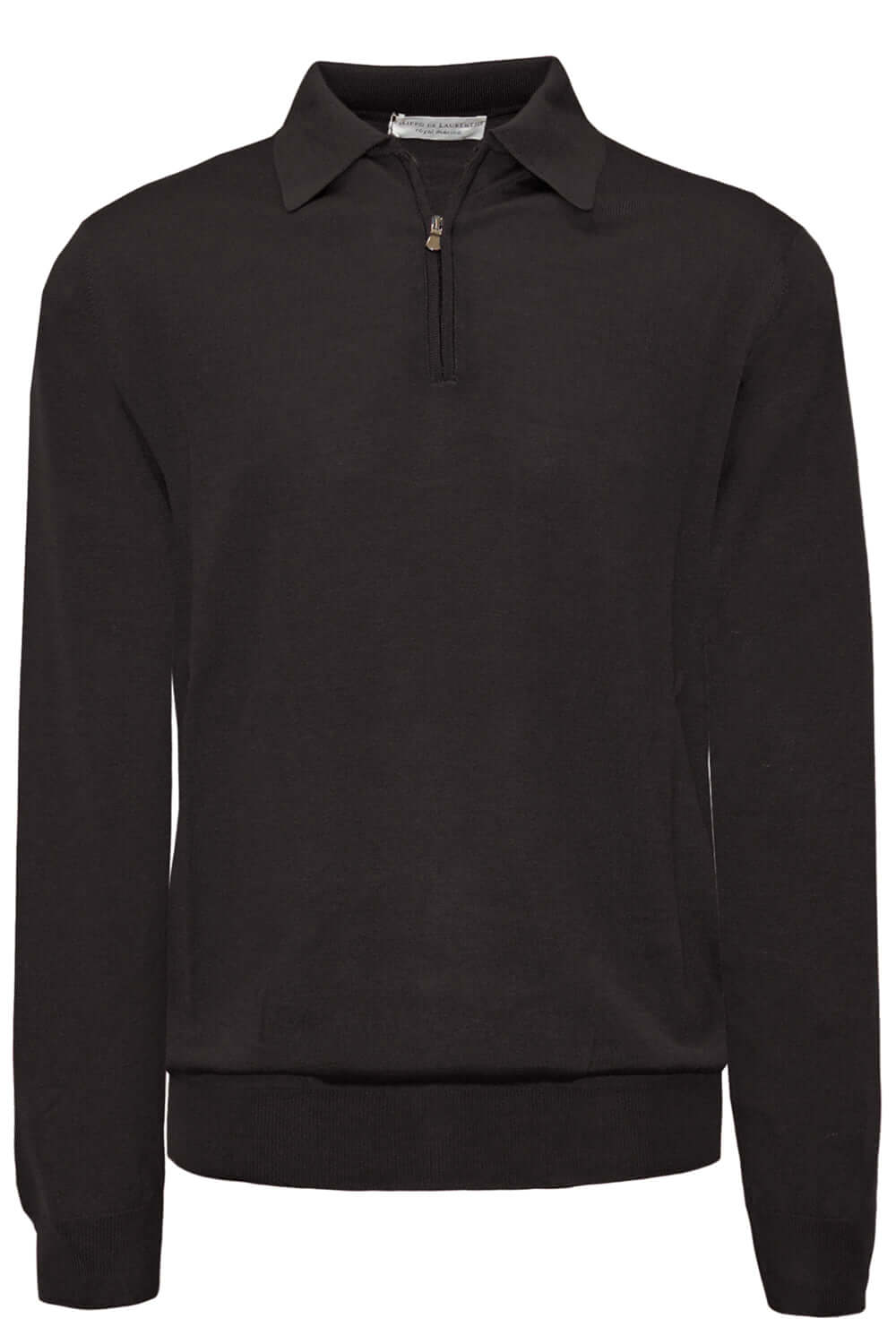 FILIPPO DE LAURENTIIS Polo in lana con zip Uncategorized FILIPPO DE LAURENTIIS