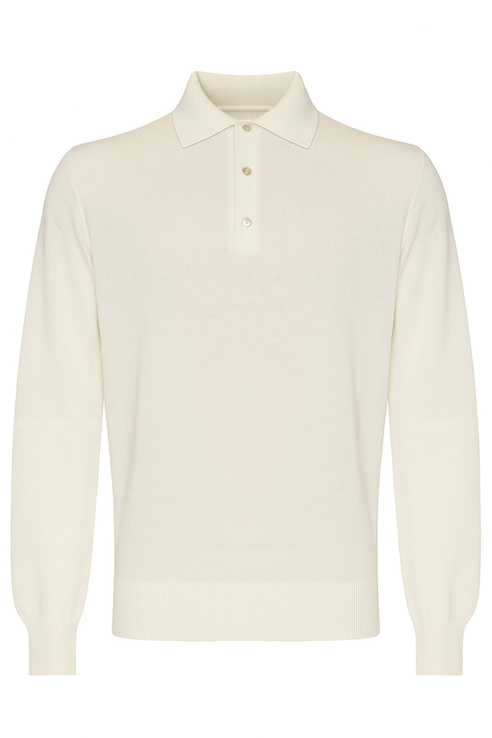 FILIPPO DE LAURENTIIS Polo manica lunga in lana e cashmere