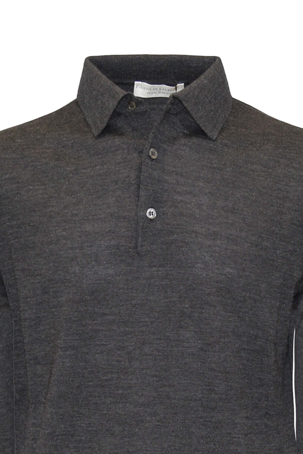 FILIPPO DE LAURENTIIS Maglia polo in lana Uncategorized FILIPPO DE LAURENTIIS