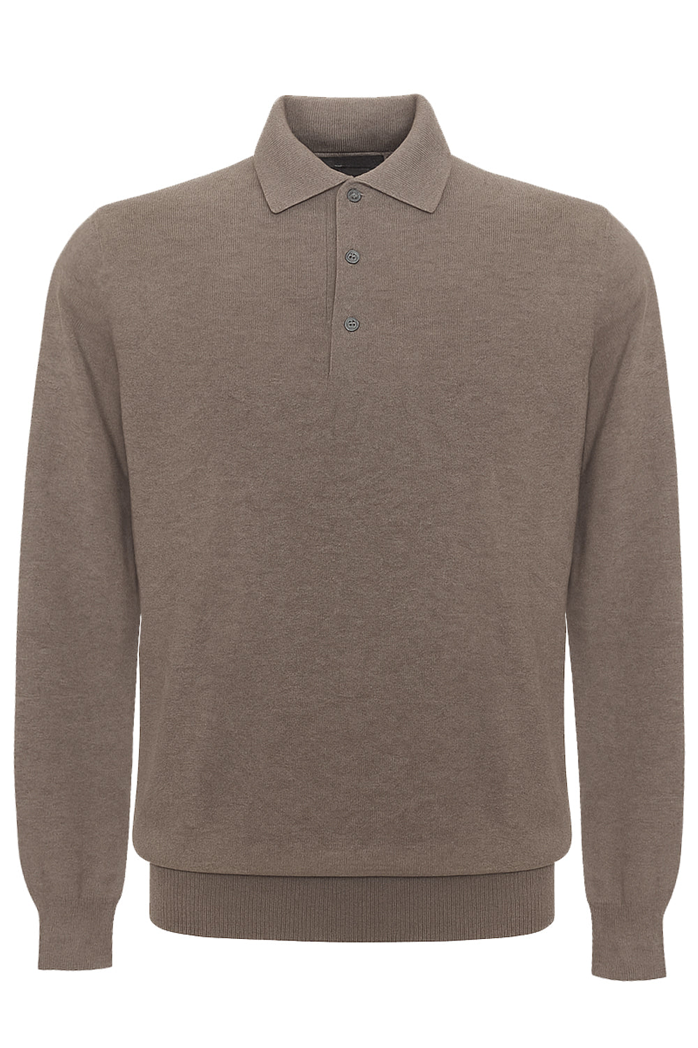 FILIPPO DE LAURENTIIS Polo manica lunga in lana e cashmere