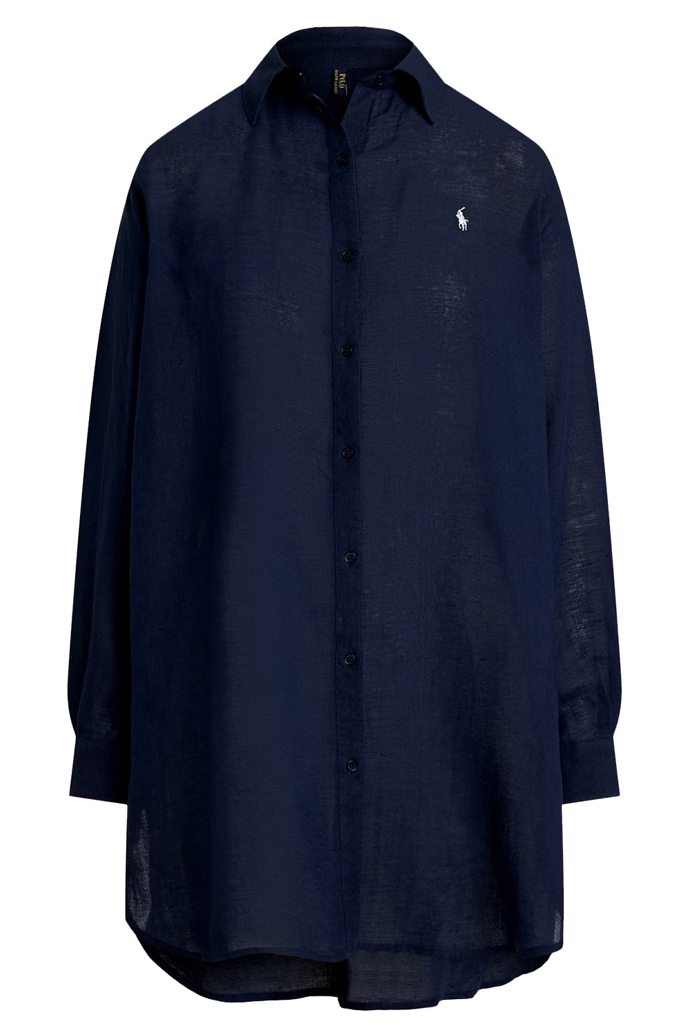 POLO RALPH LAUREN Camicia boyfriend in lino e cotone
