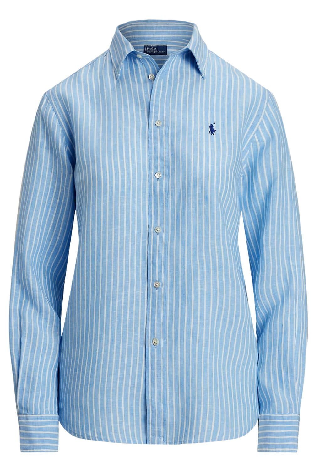 POLO RALPH LAUREN Camicia in lino a righe Classic-Fit 211970691