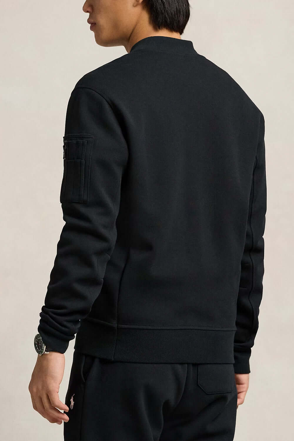 POLO RALPH LAUREN Bomber a maglia doppia