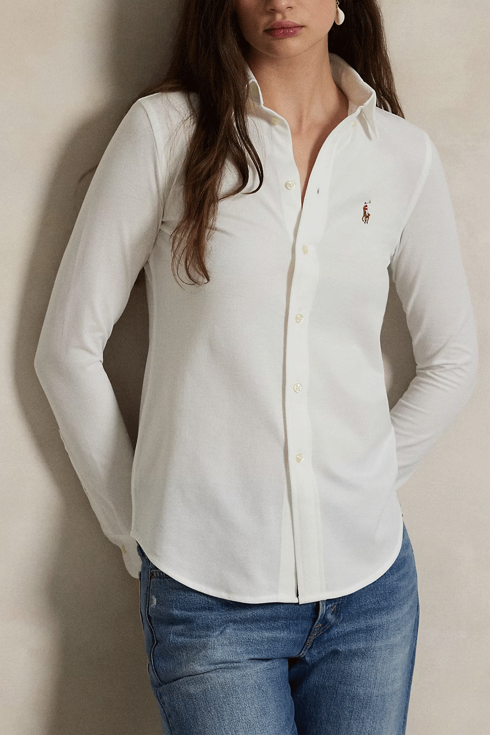 POLO RALPH LAUREN Camicia Oxford in cotone Slim-Fit