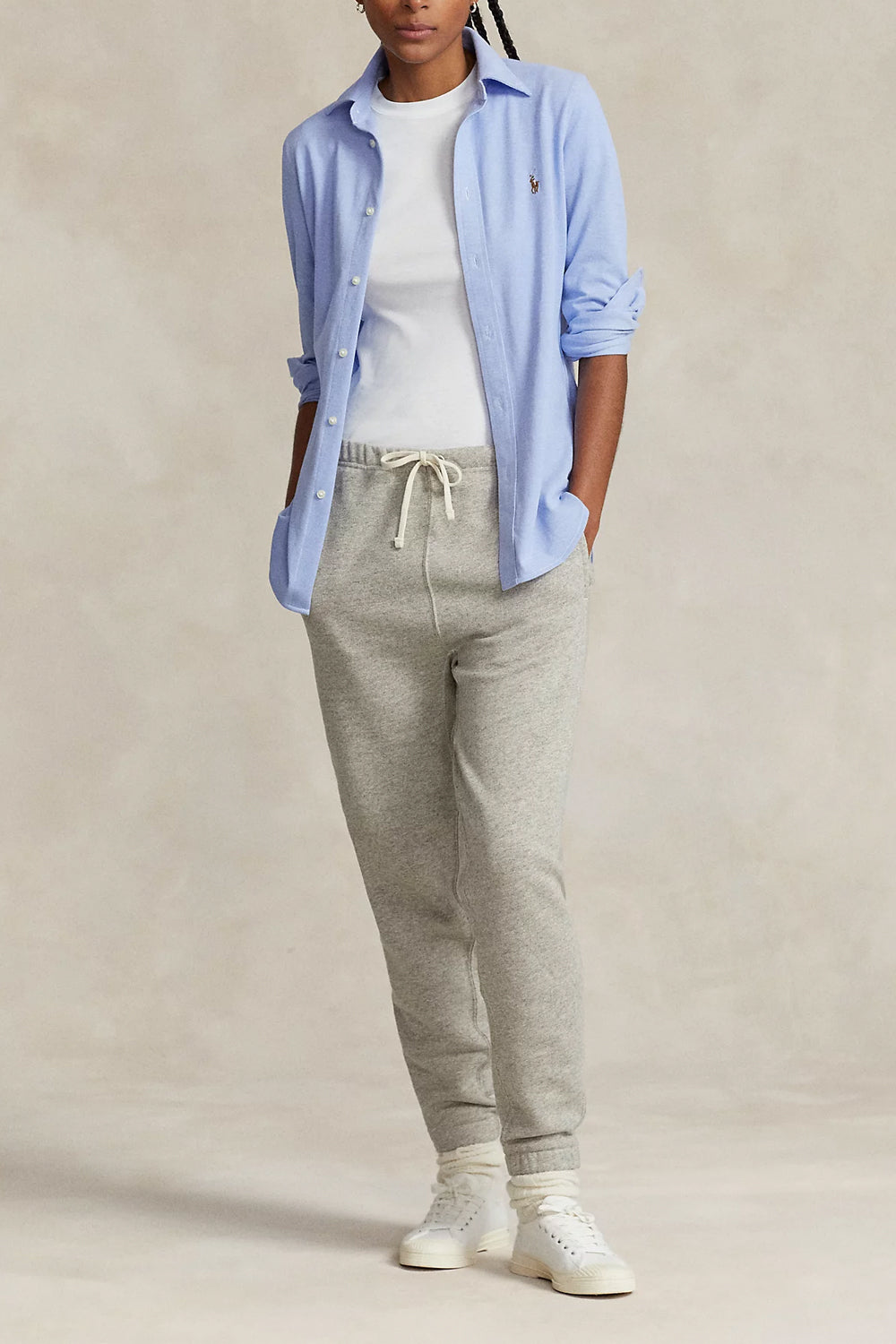 POLO RALPH LAUREN Camicia Oxford in cotone Slim-Fit Uncategorized POLO RALPH LAUREN