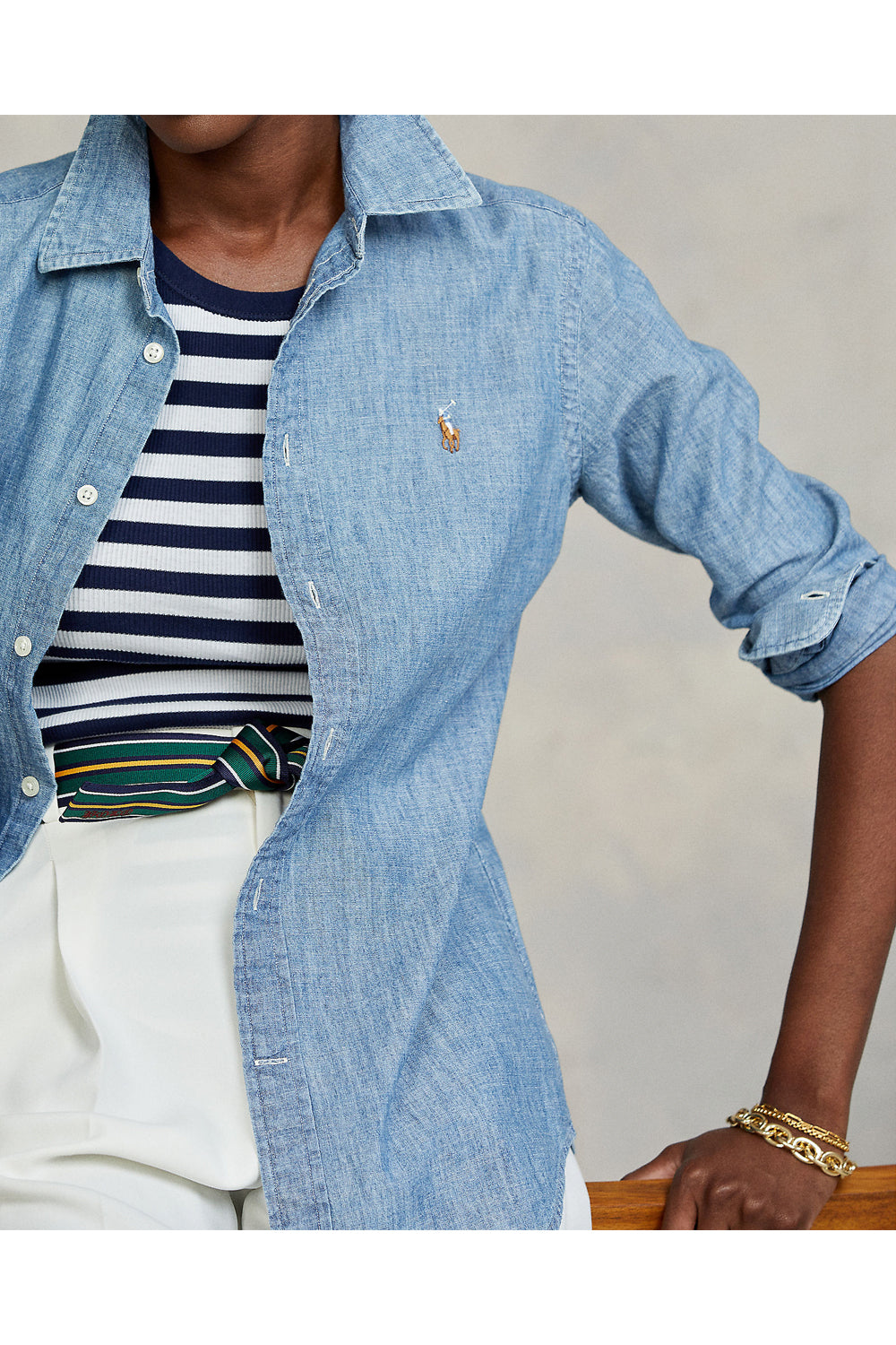 POLO RALPH LAUREN Camicia in cotone Classic Fit Uncategorized POLO RALPH LAUREN