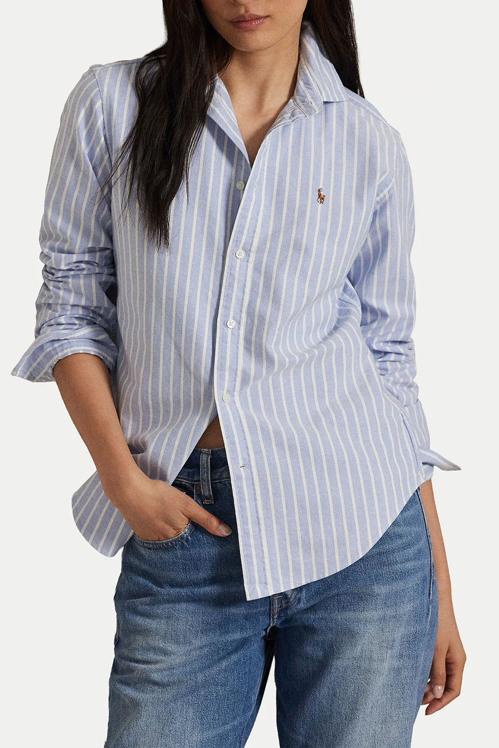 POLO RALPH LAUREN Camicia in cotone a righe