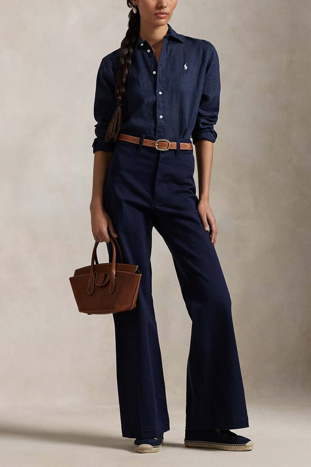 POLO RALPH LAUREN Camicia in lino Classic-Fit