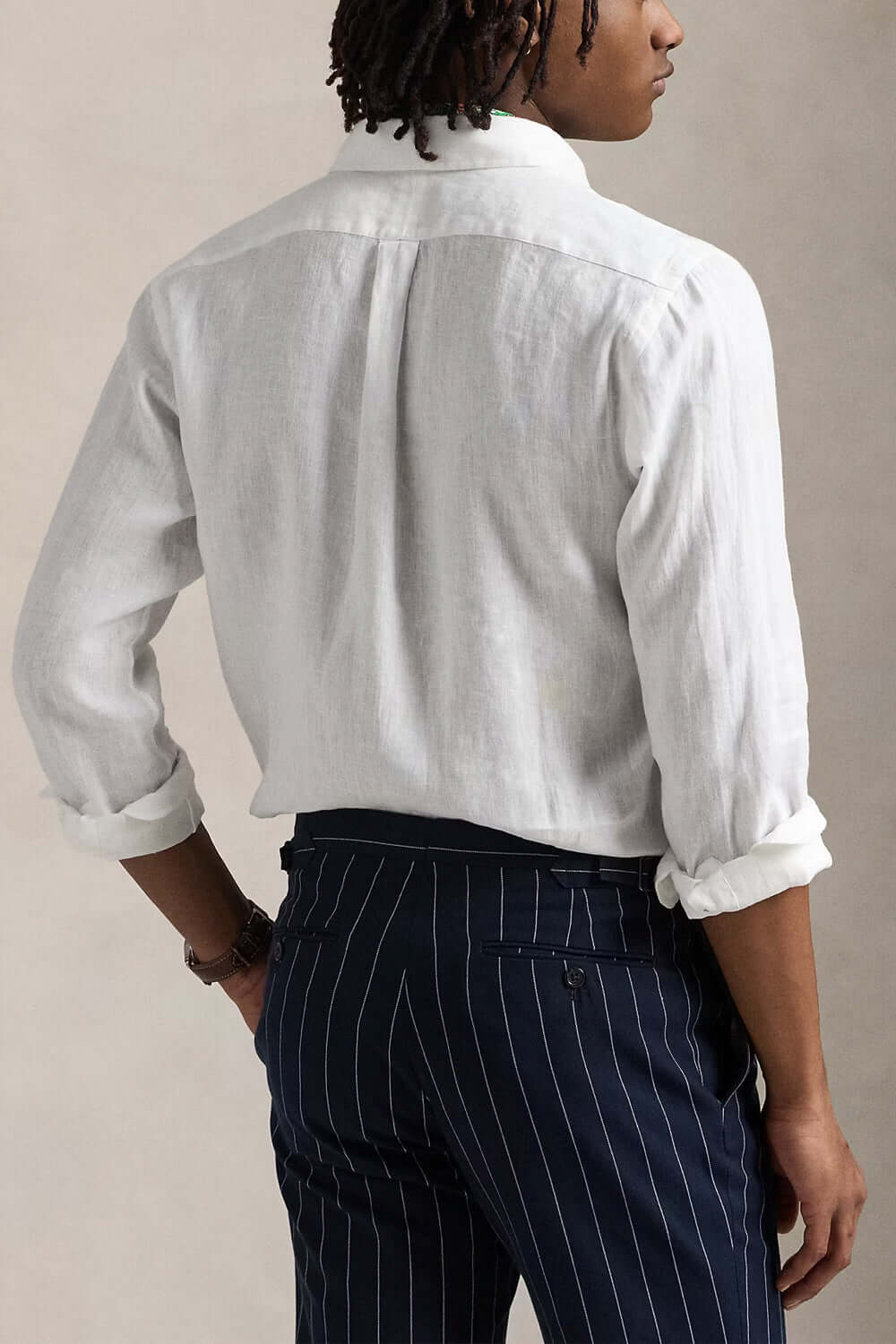 POLO RALPH LAUREN Camicia in lino Custom-Fit Uncategorized POLO RALPH LAUREN
