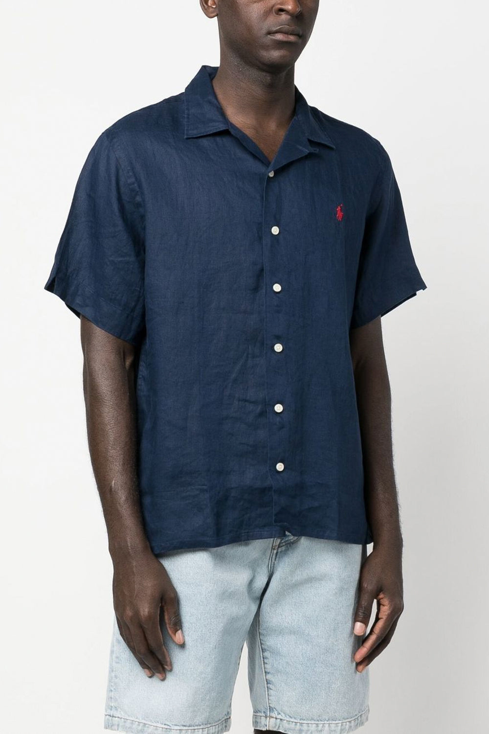 POLO RALPH LAUREN Camicia in lino mezza manica POLO RALPH LAUREN
