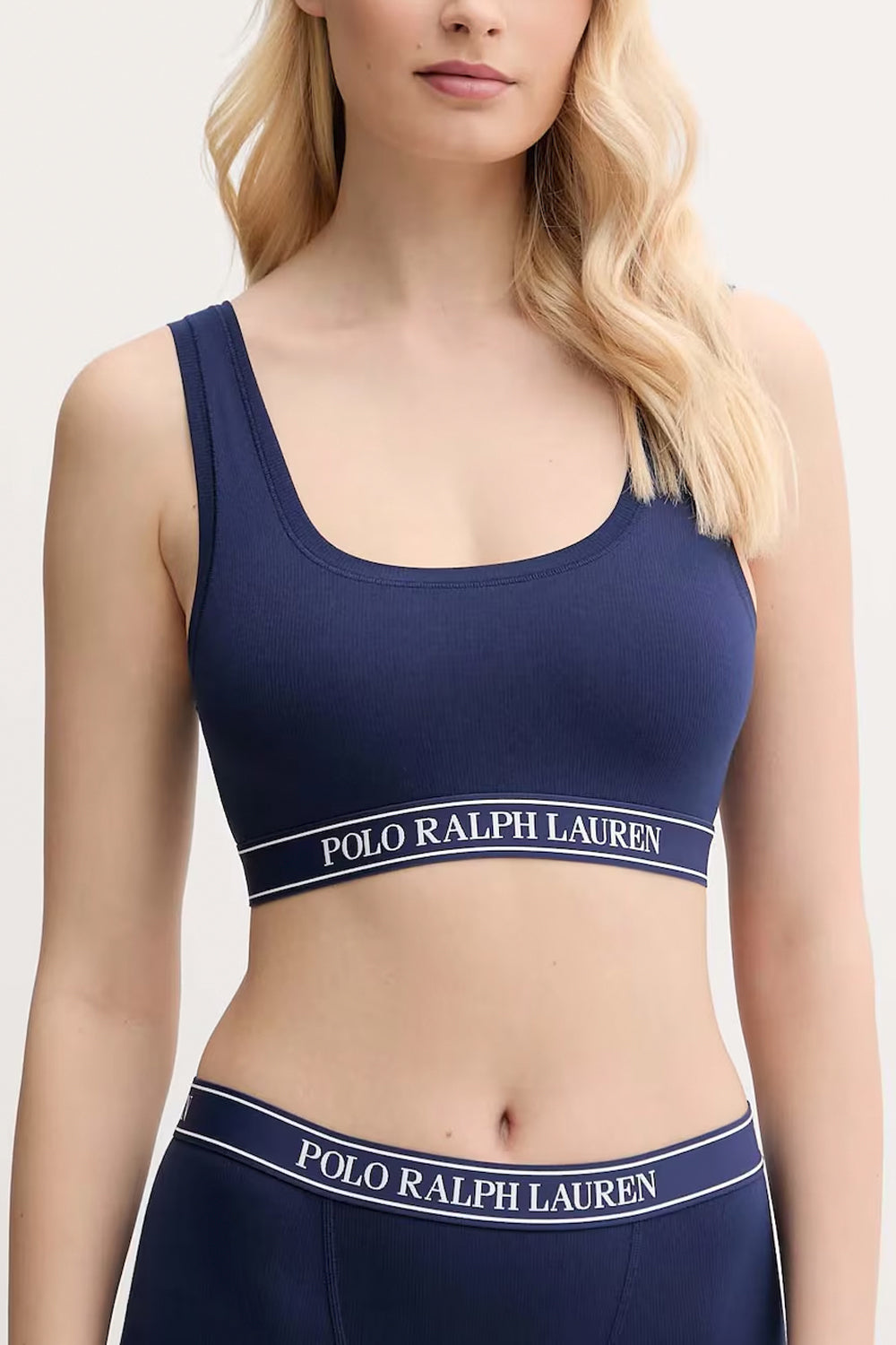POLO RALPH LAUREN Canotta corta scollo rotondo