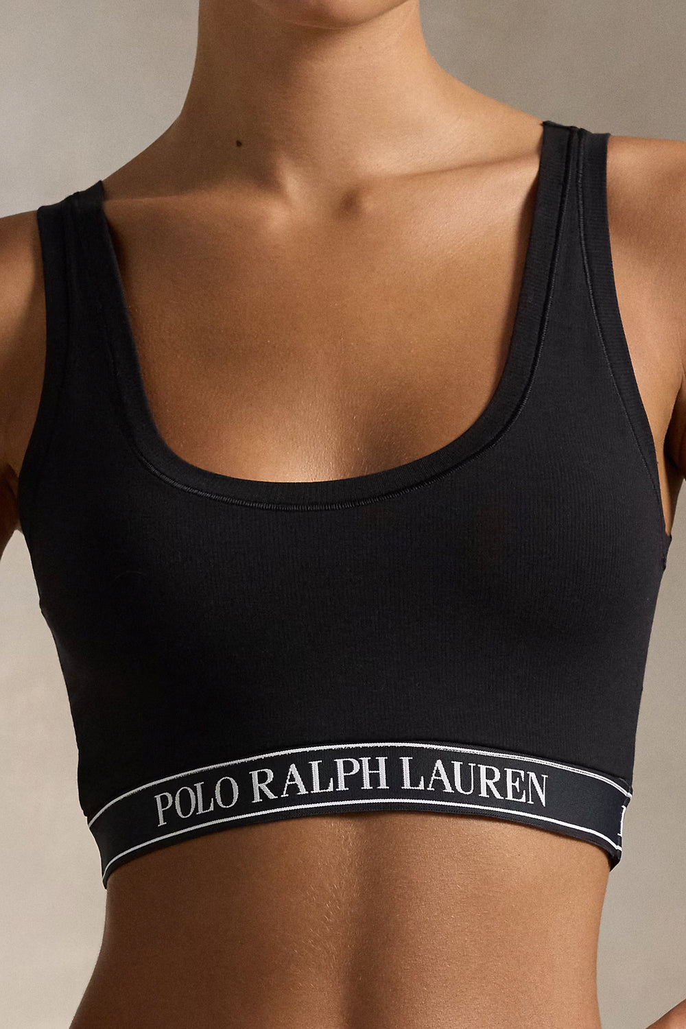 POLO RALPH LAUREN Canotta corta scollo rotondo
