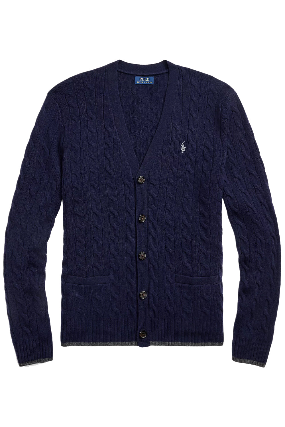 POLO RALPH LAUREN Cardigan a trecce in lana e cashmere Uncategorized POLO RALPH LAUREN