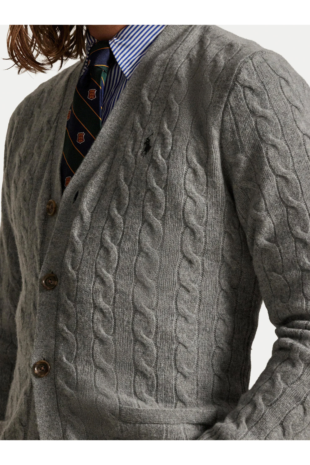POLO RALPH LAUREN Cardigan in lana con bottoni