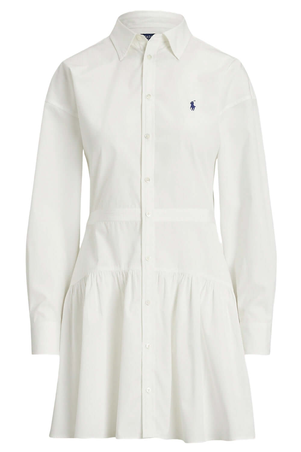 POLO RALPH LAUREN Chemisier a pannelli in popeline Uncategorized POLO RALPH LAUREN
