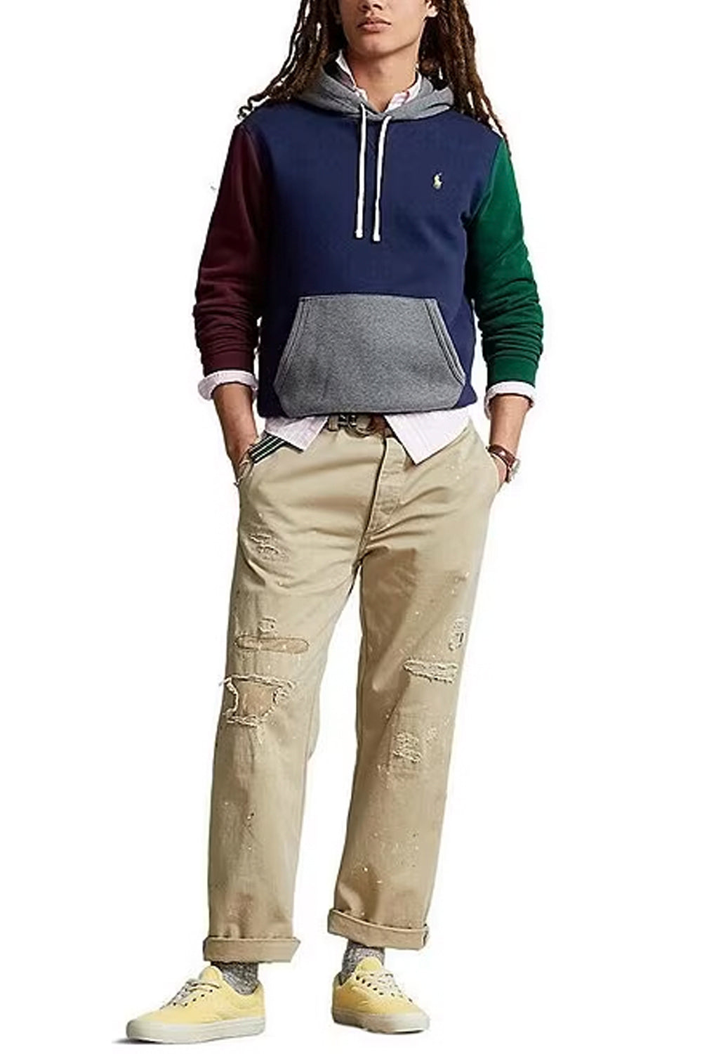 POLO RALPH LAUREN Felpa Color Block POLO RALPH LAUREN