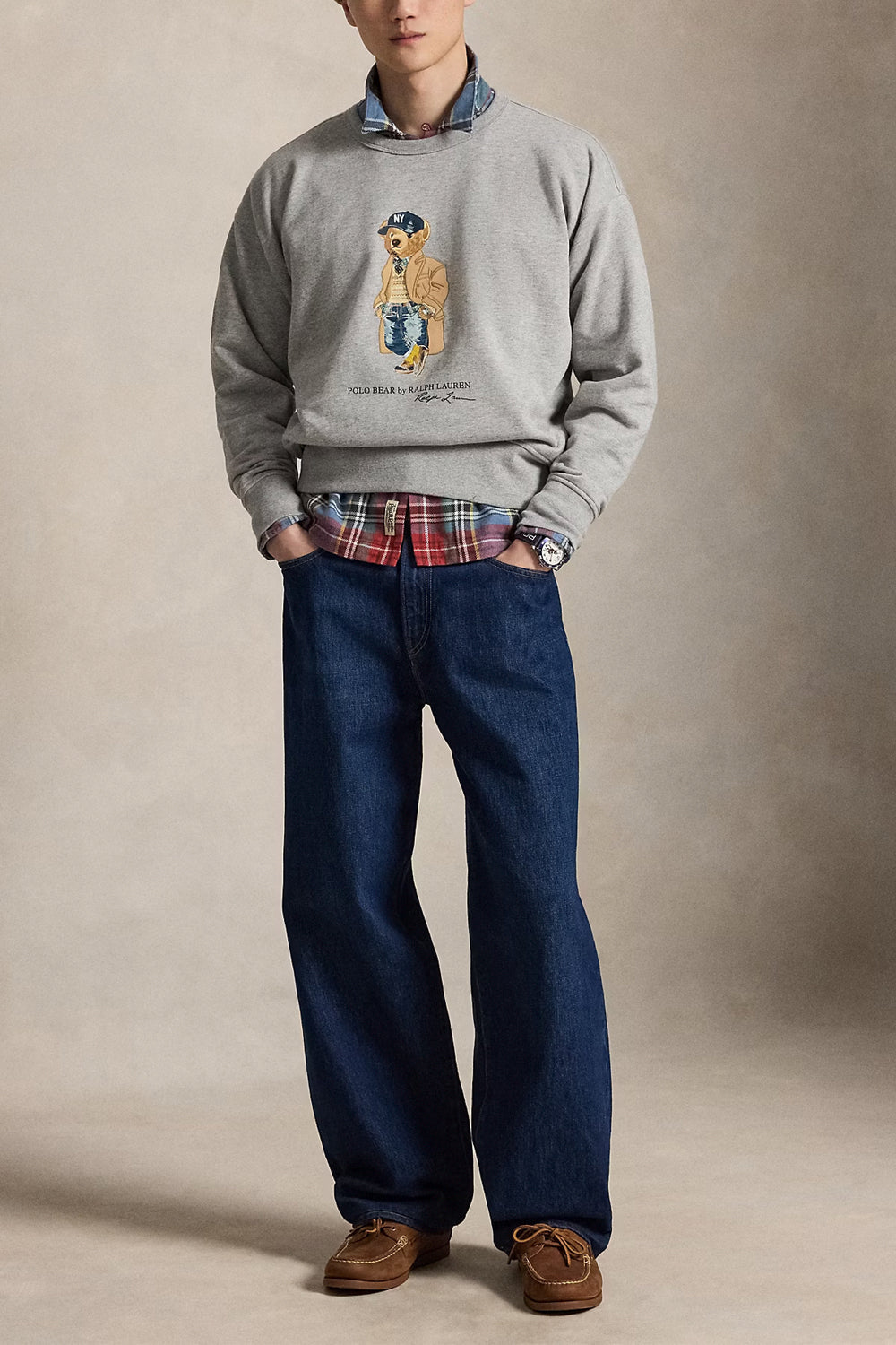 POLO RALPH LAUREN Felpa Polo Bear Vintage-Fit