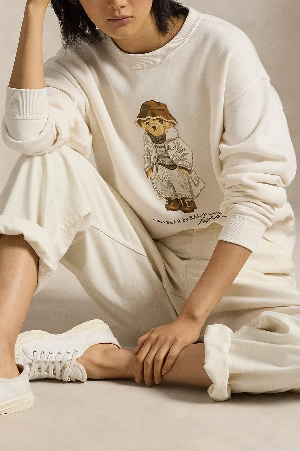 POLO RALPH LAUREN Felpa Polo Bear a girocollo