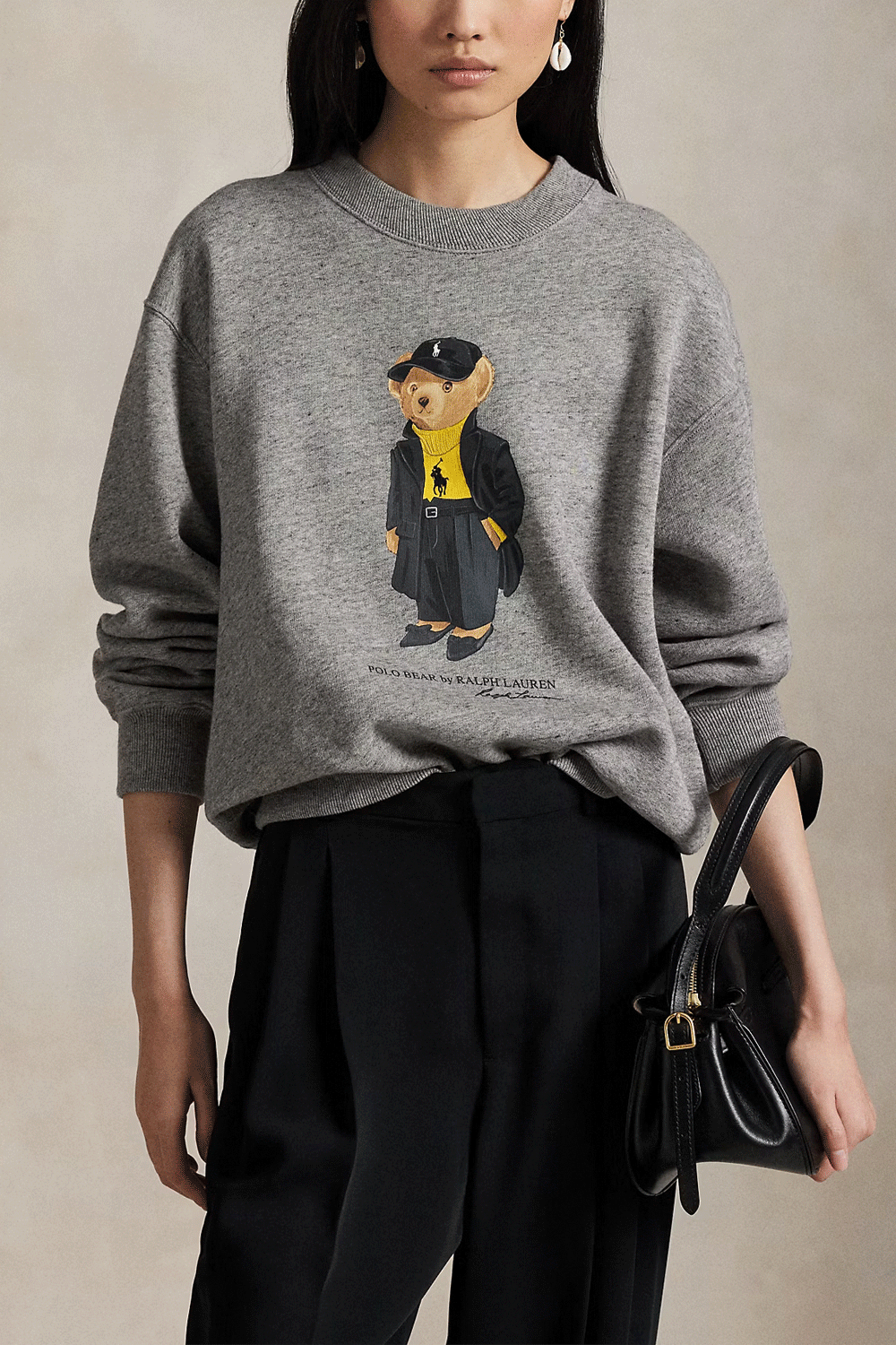 POLO RALPH LAUREN Felpa Polo Bear a girocollo