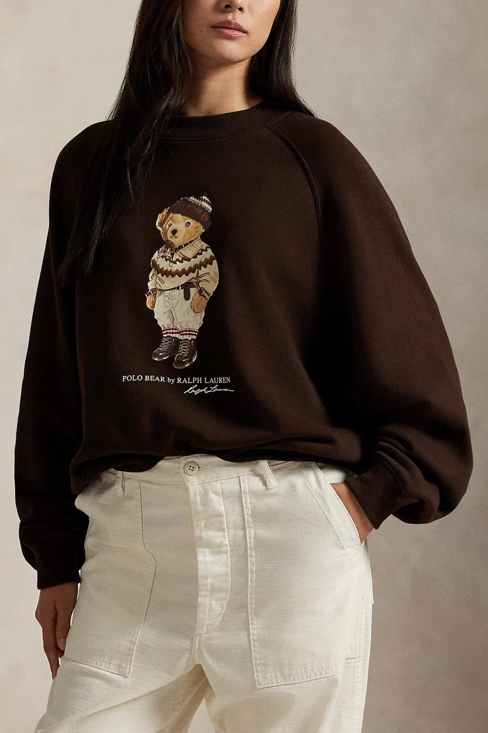POLO RALPH LAUREN Felpa Polo Bear a girocollo