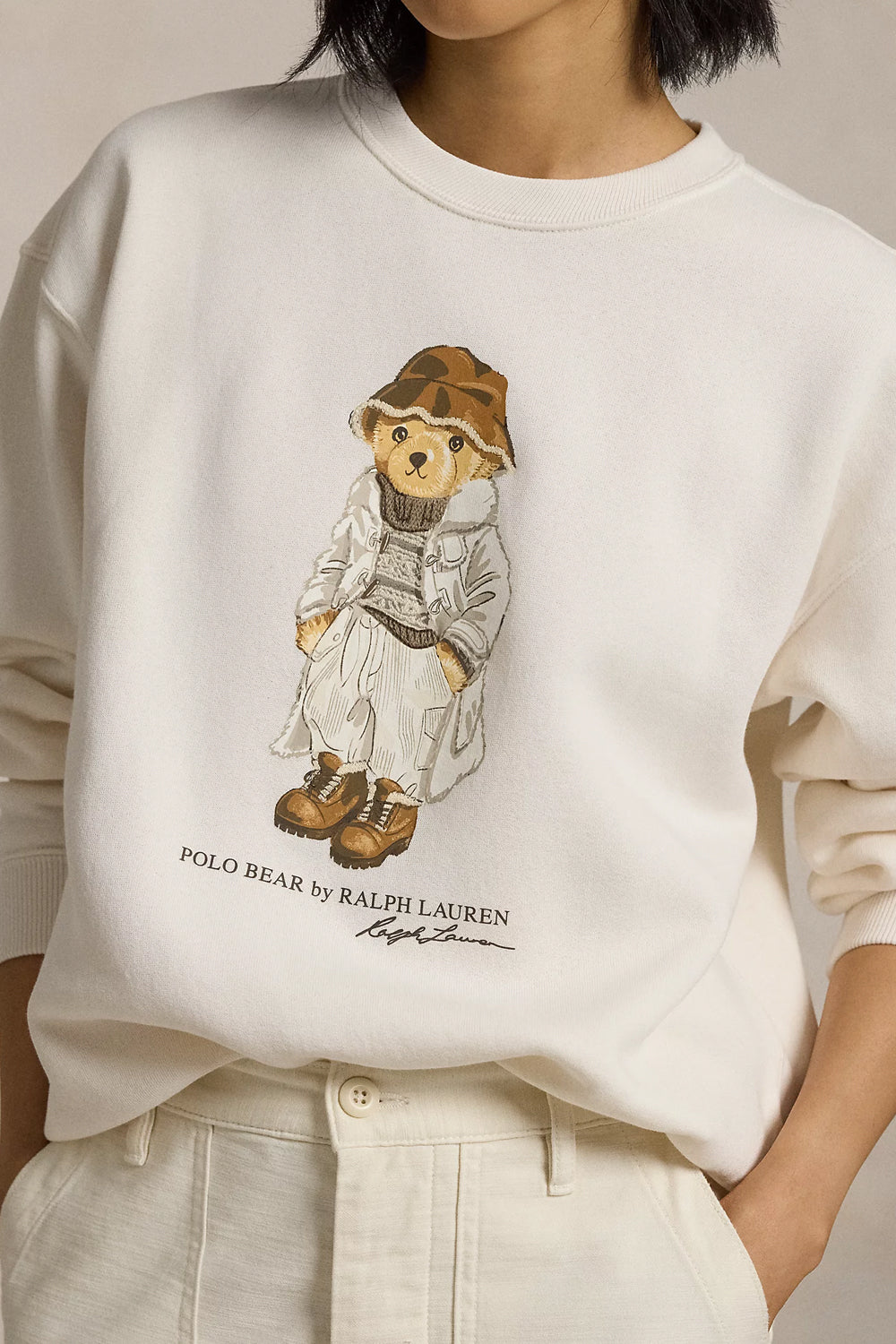 POLO RALPH LAUREN Felpa Polo Bear a girocollo