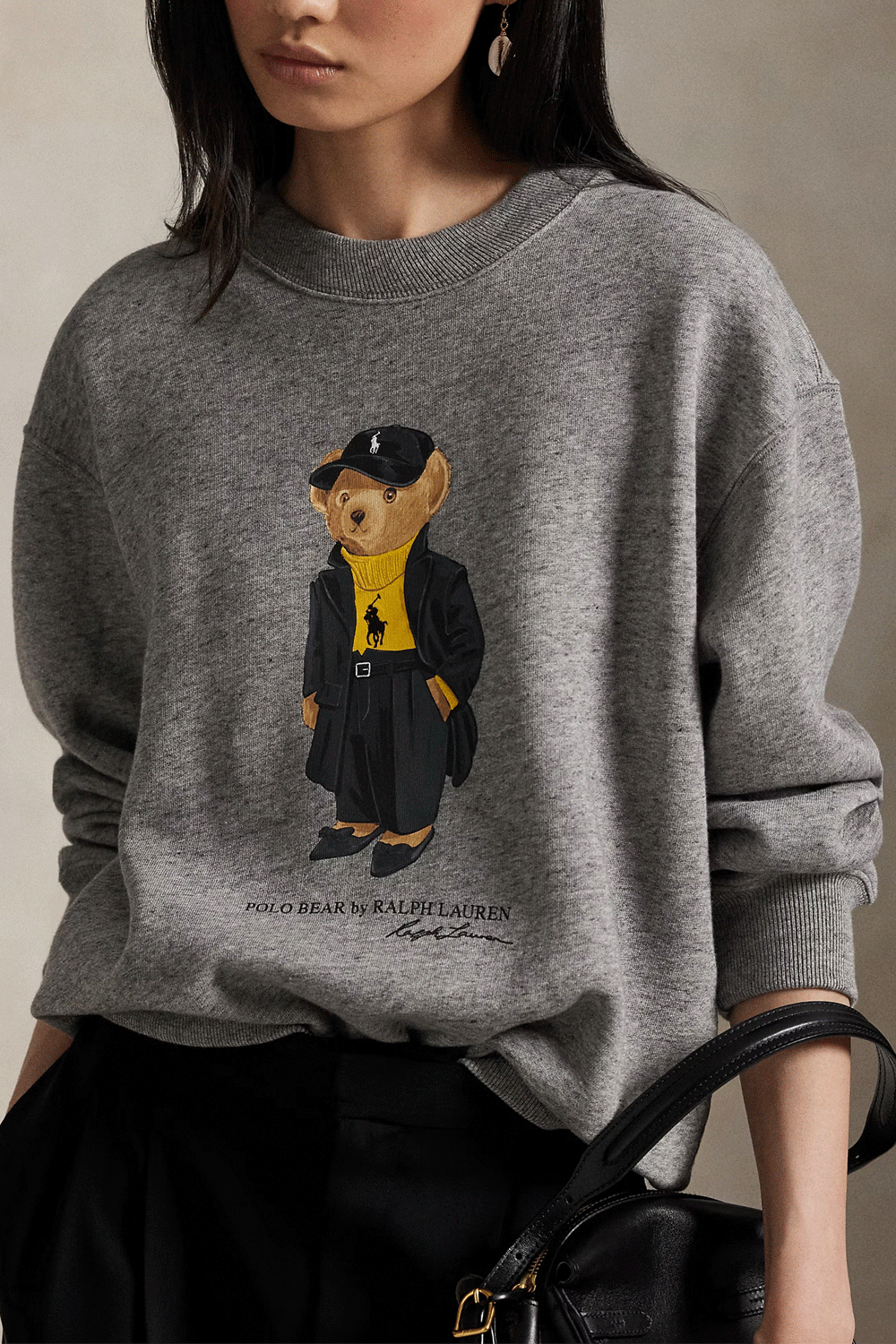 POLO RALPH LAUREN Felpa Polo Bear a girocollo