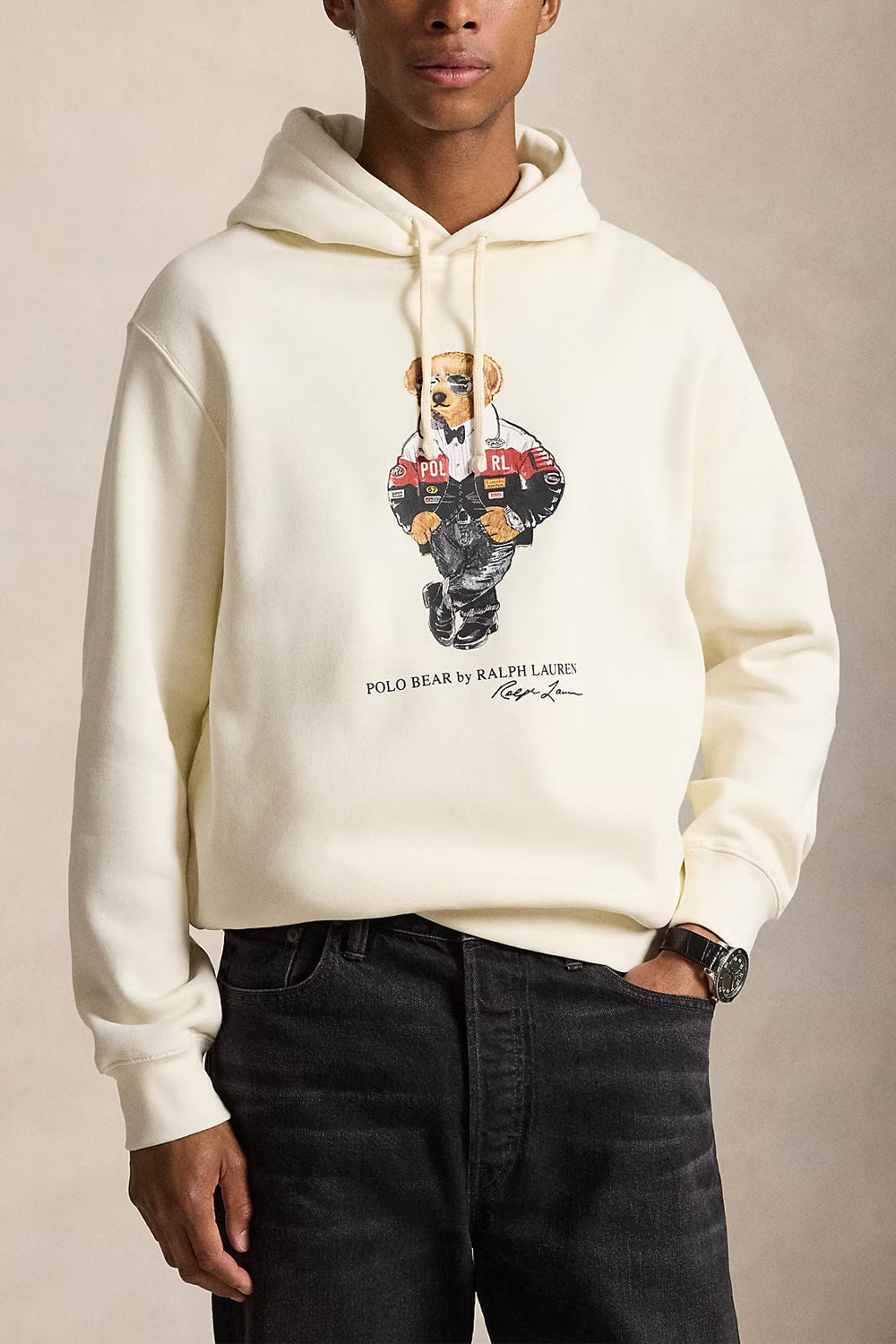 POLO RALPH LAUREN Felpa Polo Bear con cappuccio