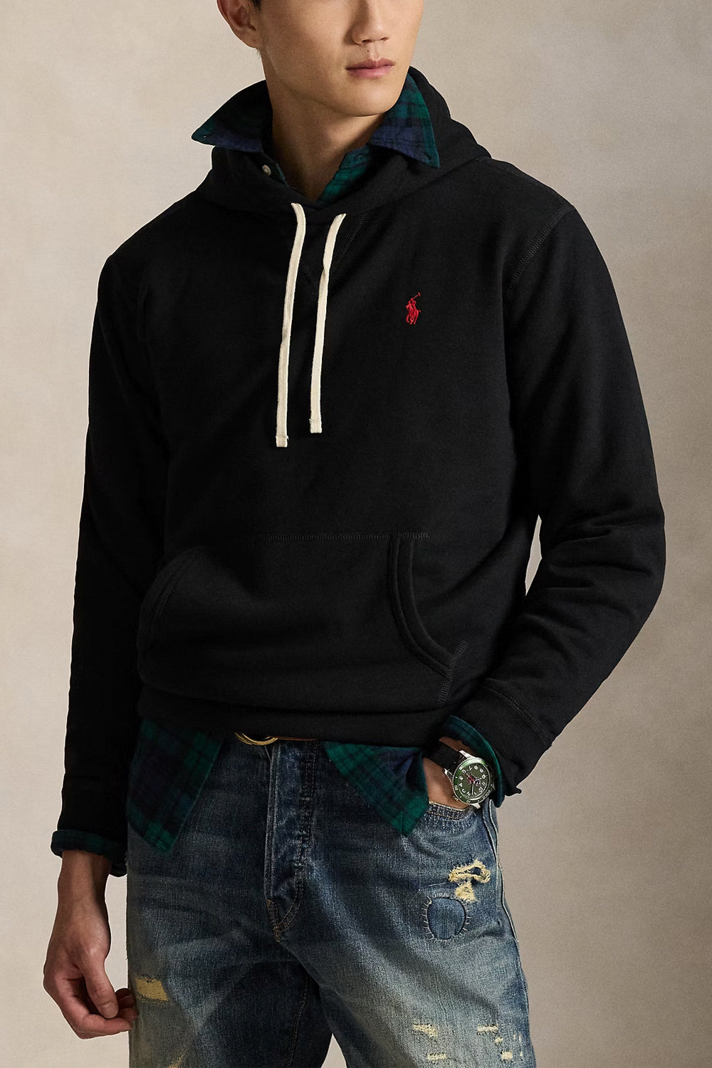 POLO RALPH LAUREN Felpa classica con cappuccio