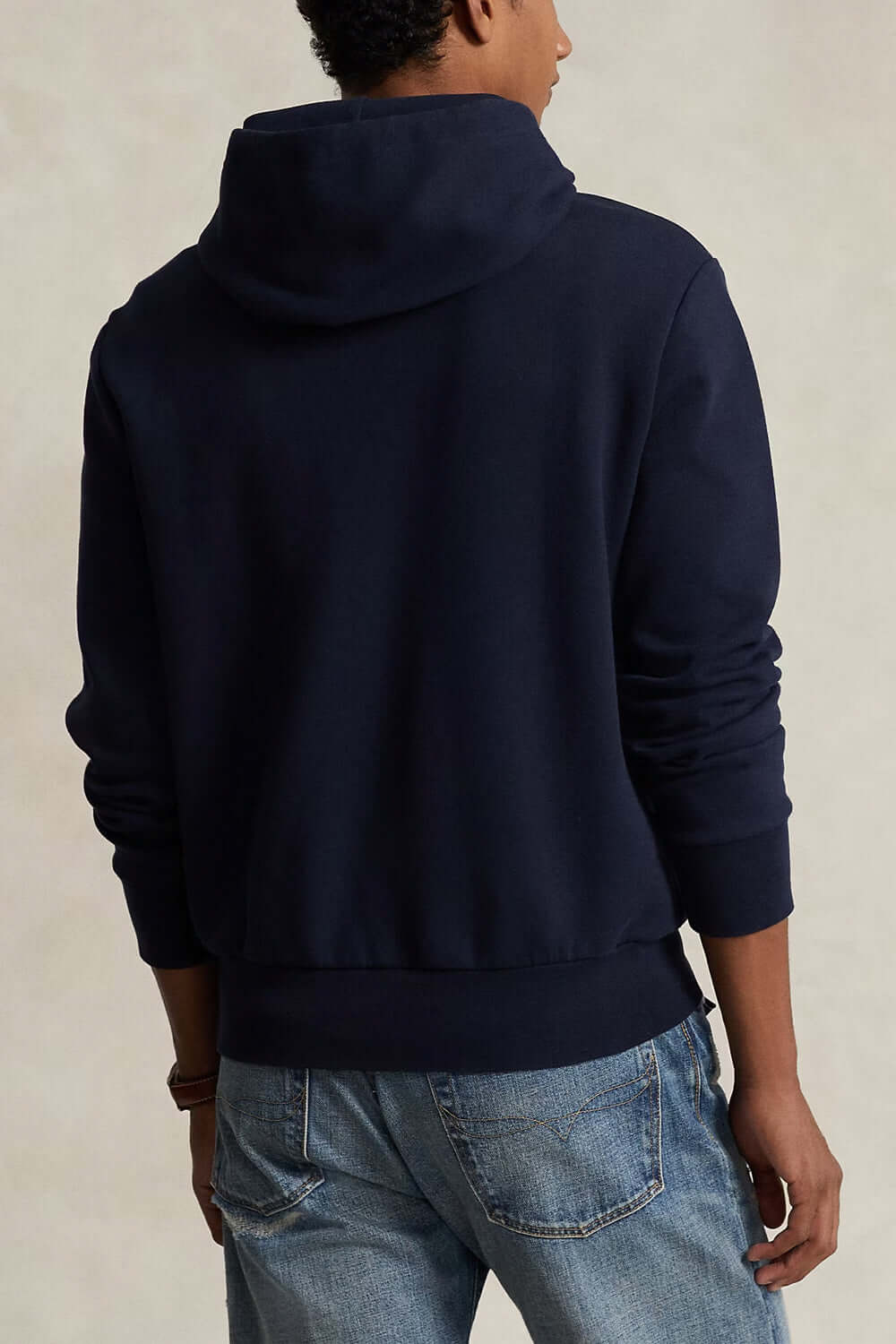 POLO RALPH LAUREN Felpa con cappuccio a maglia doppia