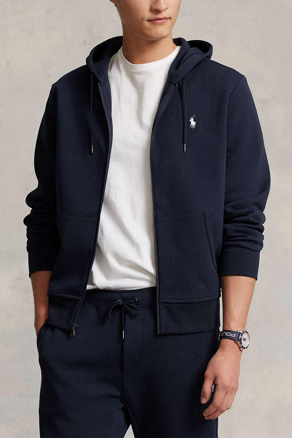 POLO RALPH LAUREN Felpa con cappuccio e cerniera