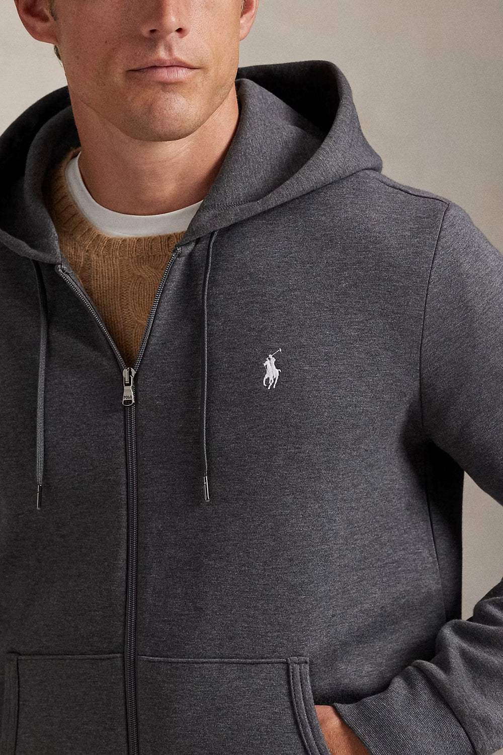 POLO RALPH LAUREN Felpa con cappuccio e cerniera