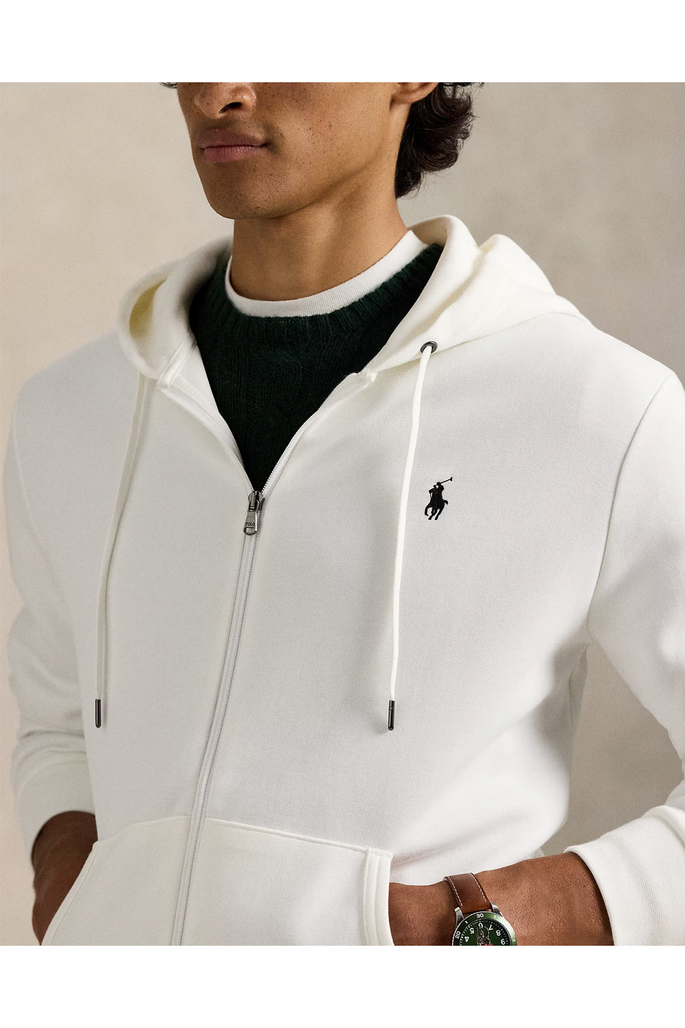 POLO RALPH LAUREN Felpa con cappuccio e cerniera